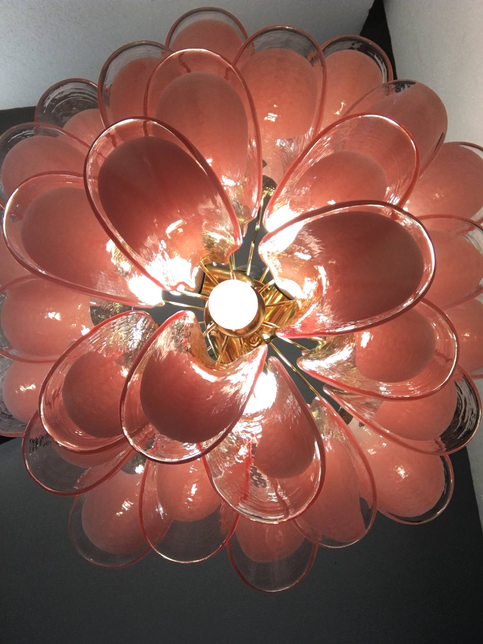 VORELLI Levanto Selle Murano Glass Circular Chandelier - Selle Murano Glass image 5