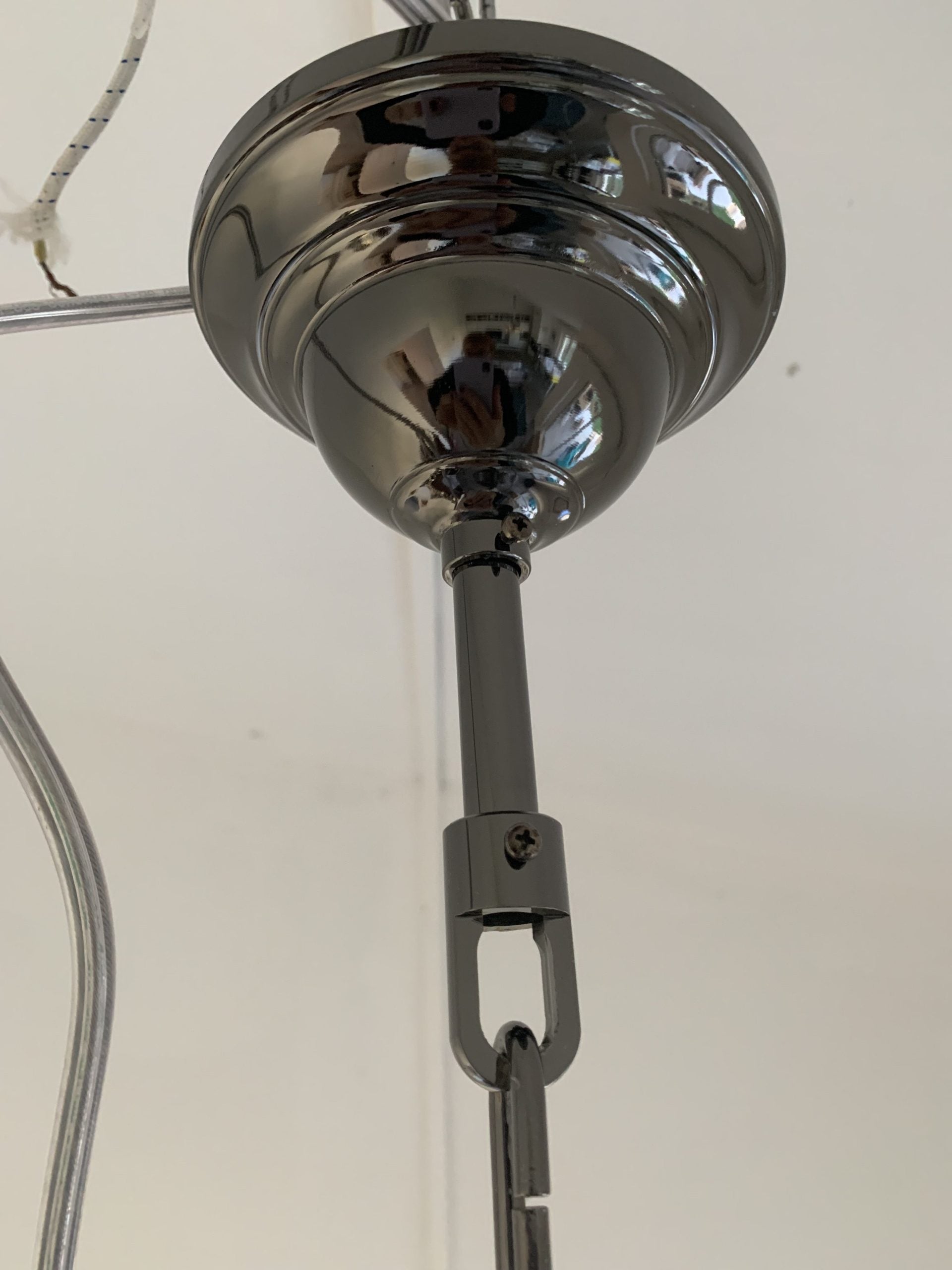 VORELLI Imola Selle Murano Glass Circular Chandelier - Selle Murano Glass image 8