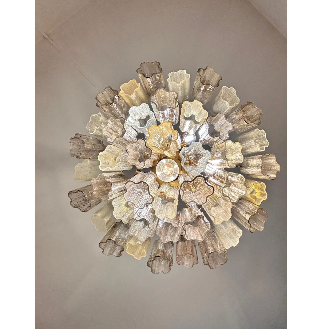 VORELLI Altino Tronchi Murano Glass Staircase Chandelier - Tronchi Murano Glass image 7