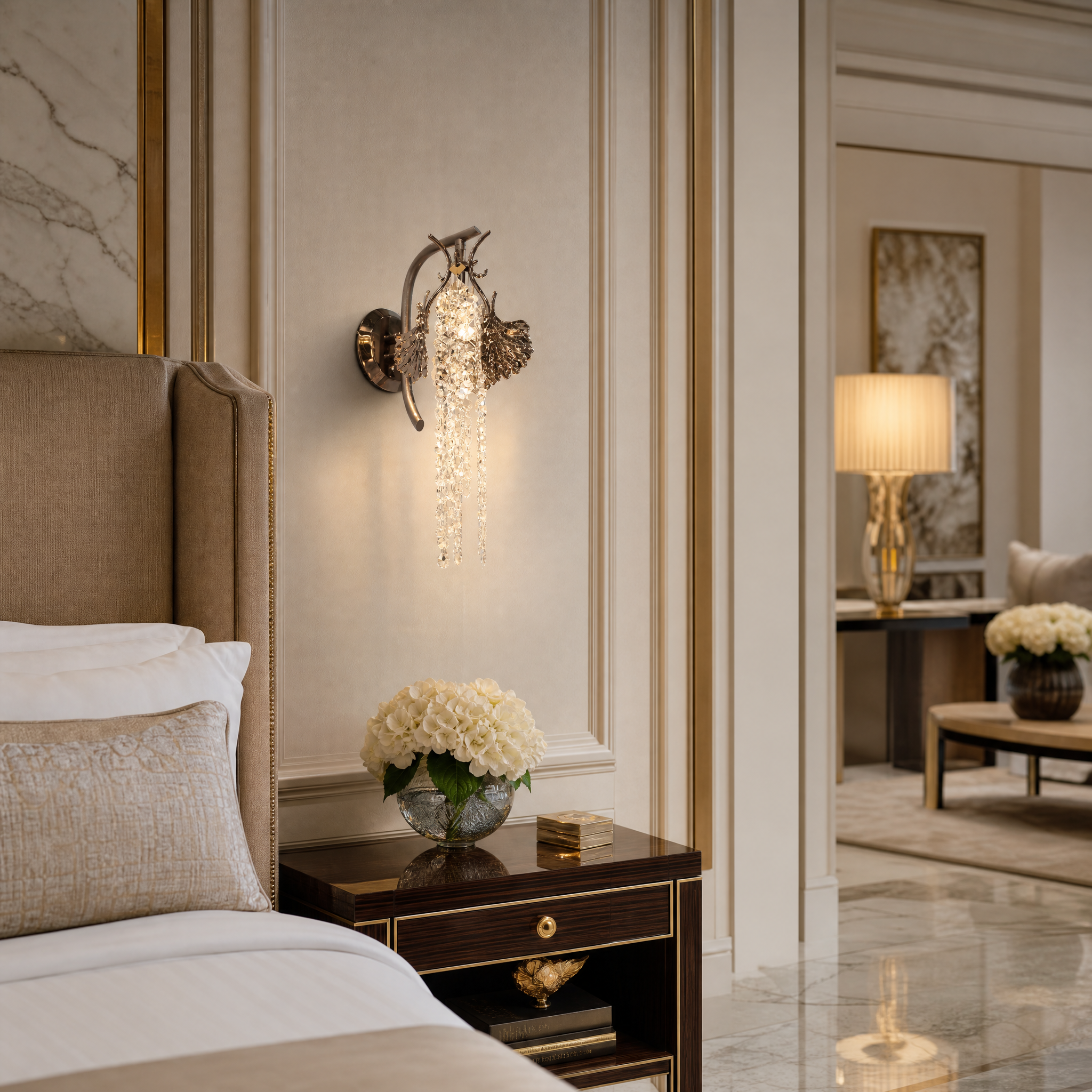 Tuscania Luxury Wall Light luxury hospitality lifestyle image by VORELLI