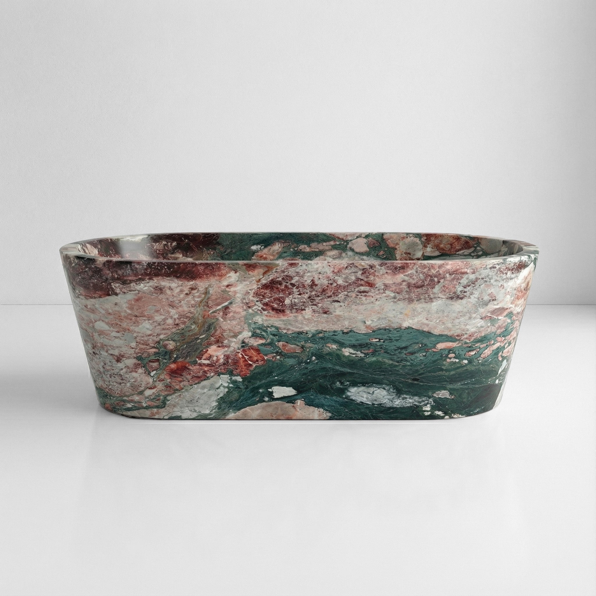 Four Seasons Marble Freestanding Bathtub - Tapered