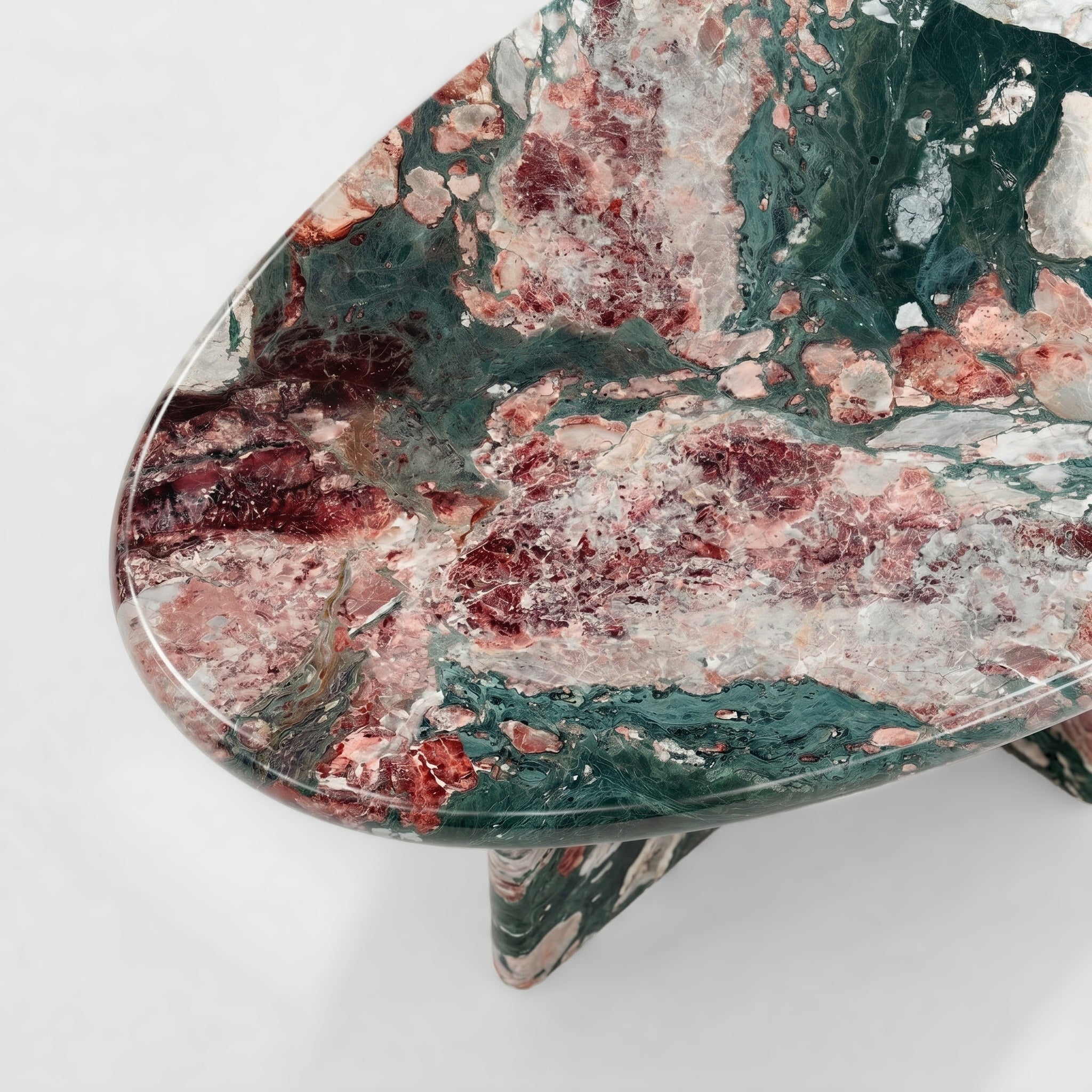 Four Seasons Marble Coffee Table - Pebble