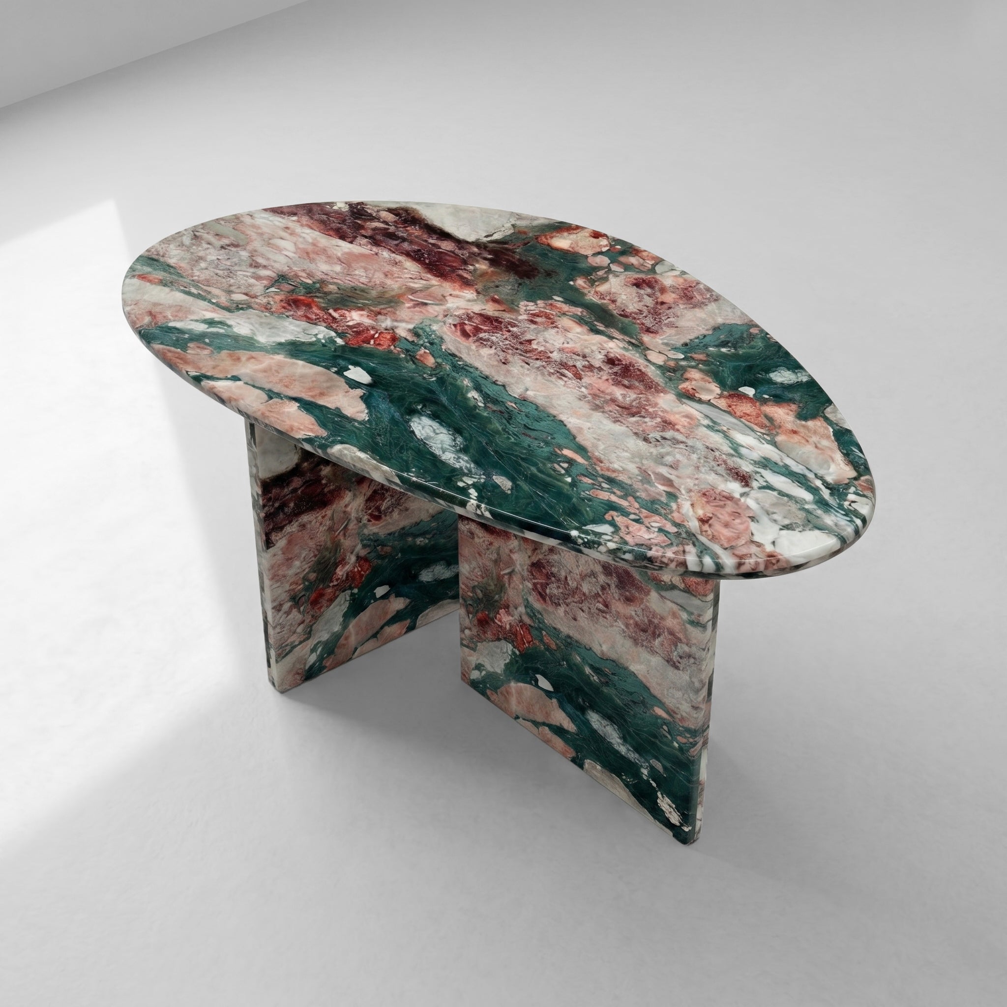 Four Seasons Marble Coffee Table - Pebble