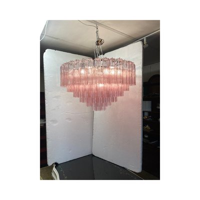 VORELLI Camilla Tronchi Murano Glass Staircase Chandelier - Tronchi Murano Glass image 4