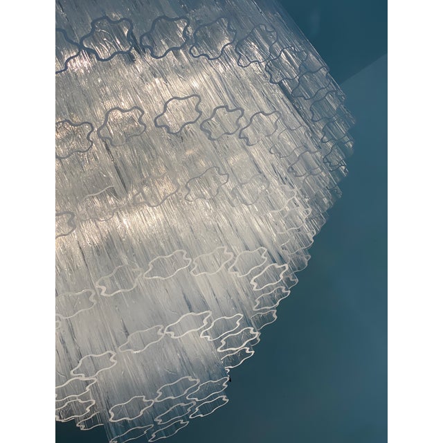 VORELLI Capri Tronchi Murano Glass Staircase Chandelier - Tronchi Murano Glass image 7