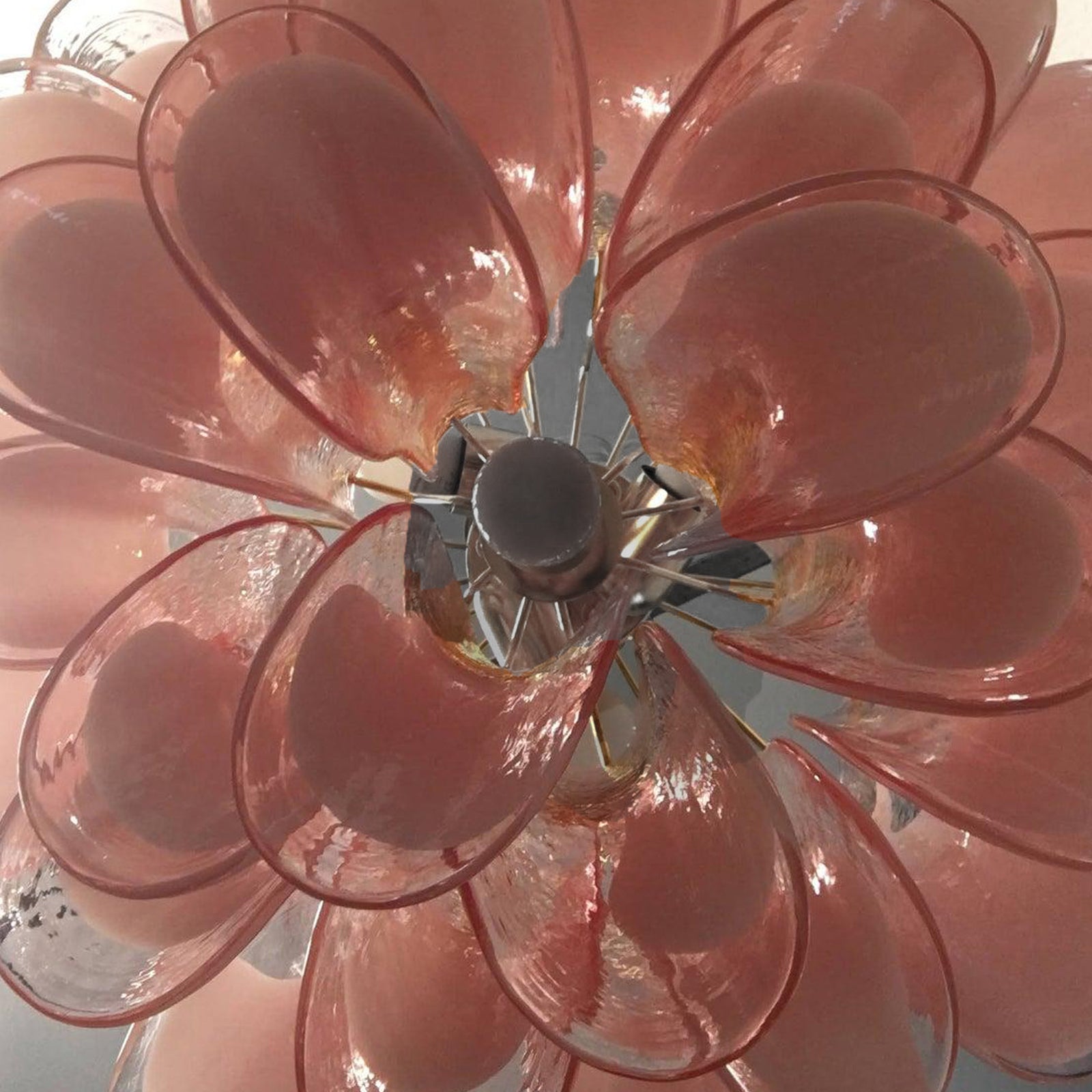 VORELLI Bologna Selle Murano Glass Staircase Chandelier - Selle Murano Glass image 7