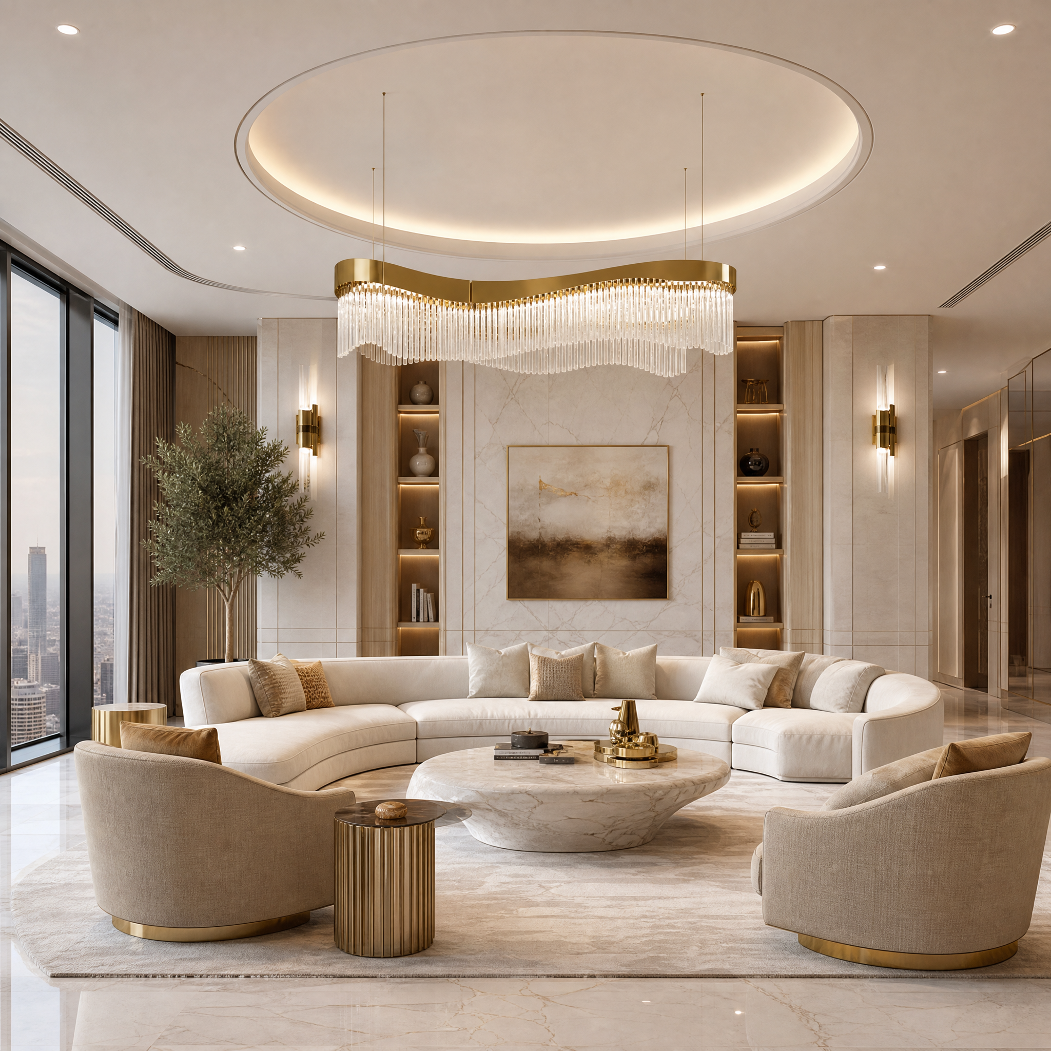 Turbine Luxury Wall Light luxury residential lifestyle image by VORELLI