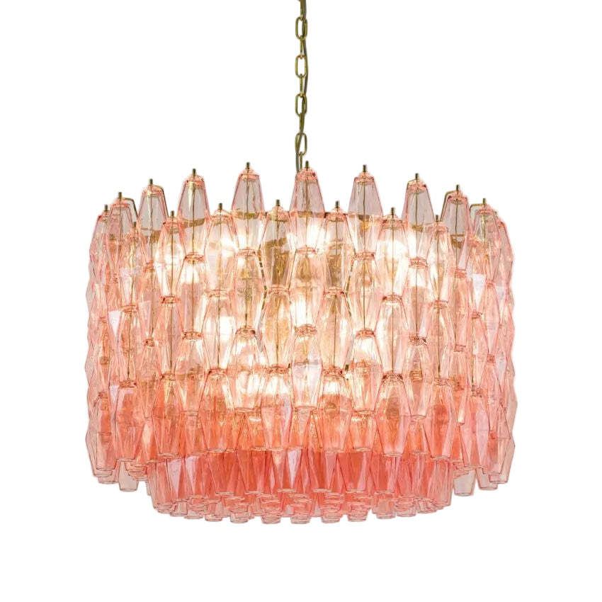 Sorrentino Pink Drum Chandelier