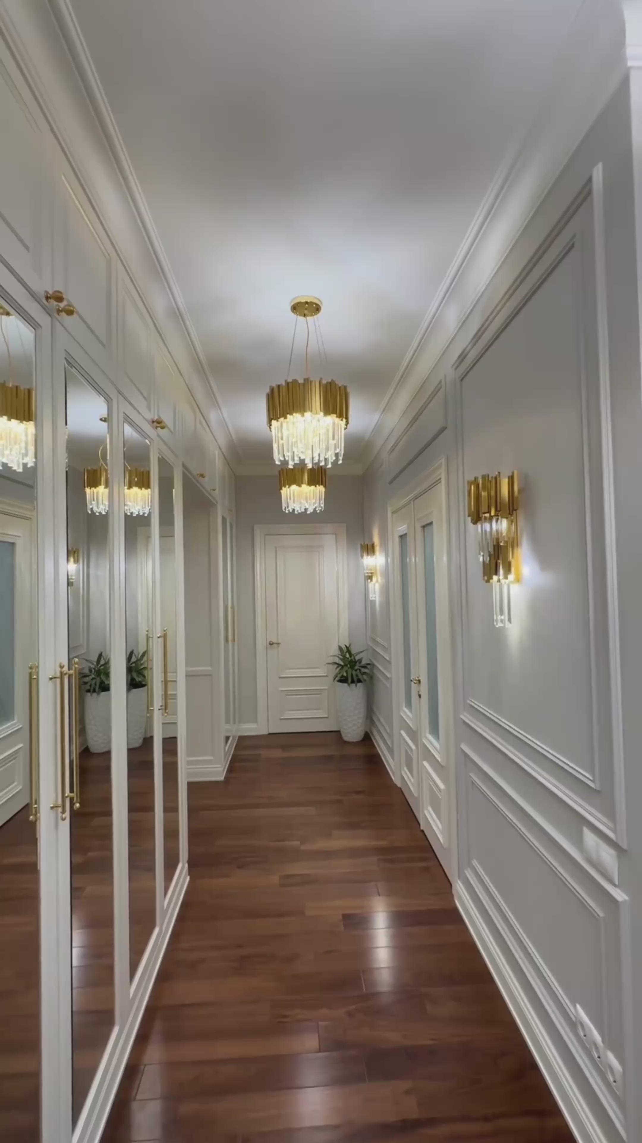 Boeotia double wall light creating refined ambient lighting in luxury interiors
