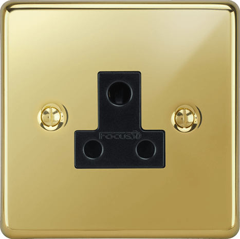 Refined metallic texture of the VORELLI Victorian 5A socket