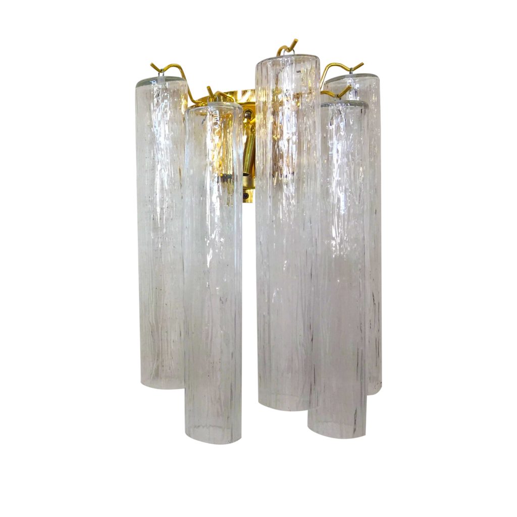 VORELLI Giuliana Tronchi Murano Glass Wall Light - Tronchi Murano Glass image 1