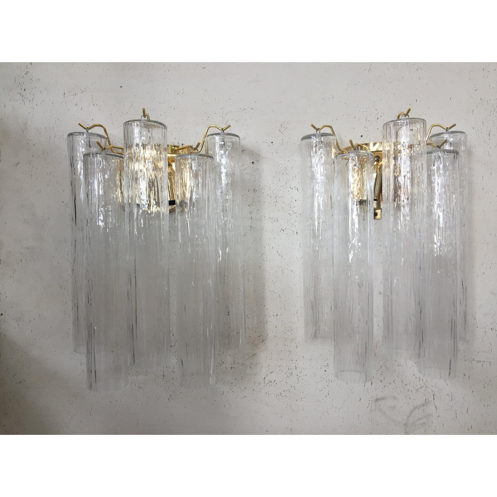VORELLI Giuliana Tronchi Murano Glass Wall Light - Tronchi Murano Glass image 4