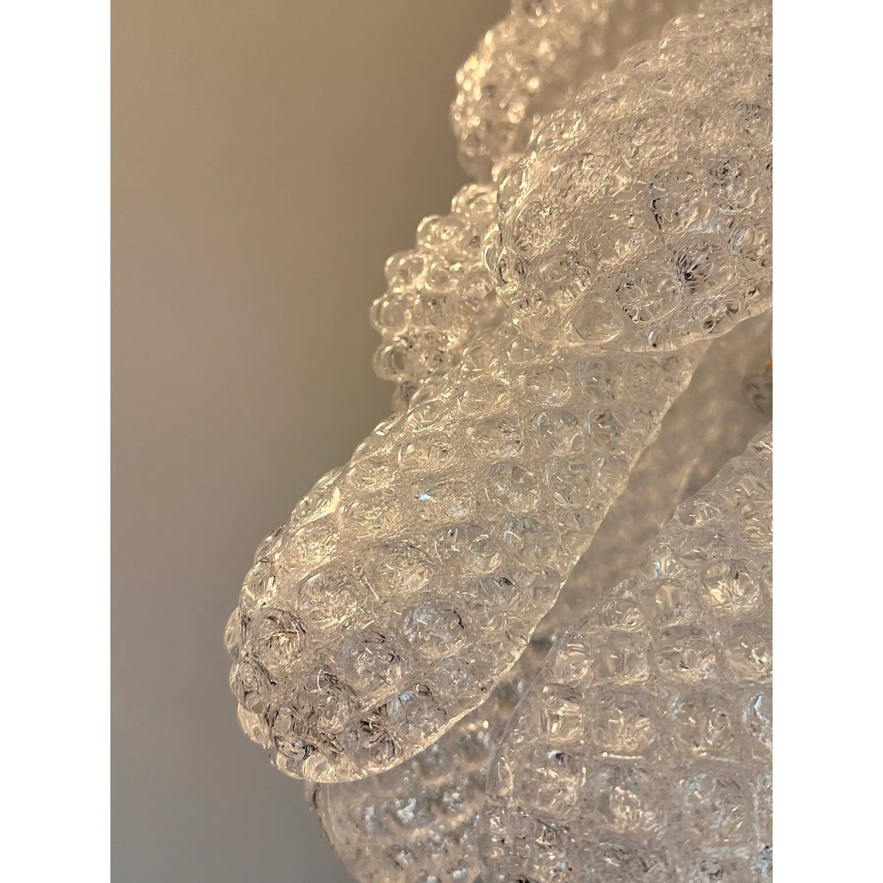 VORELLI Roma Conchiglie Murano Shell Glass Staircase Chandelier - Conchiglie Murano Shell Glass image 4