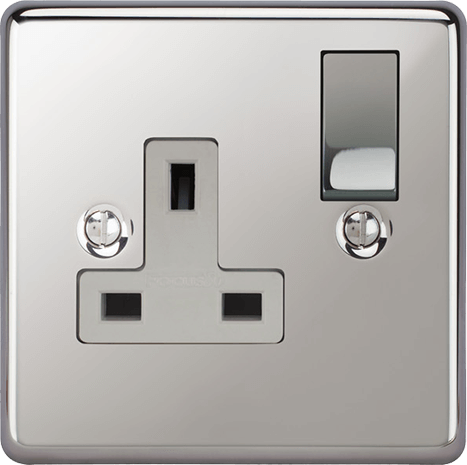 Vintage-inspired VORELLI Victorian single socket mounted on an ornate wall surface.