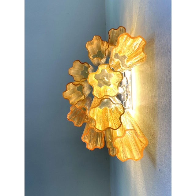 VORELLI Lusso Tronchi Murano Glass Wall Light - Tronchi Murano Glass image 7
