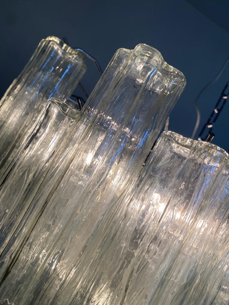 VORELLI Isabella Tronchi Murano Glass Staircase Chandelier - Tronchi Murano Glass image 8