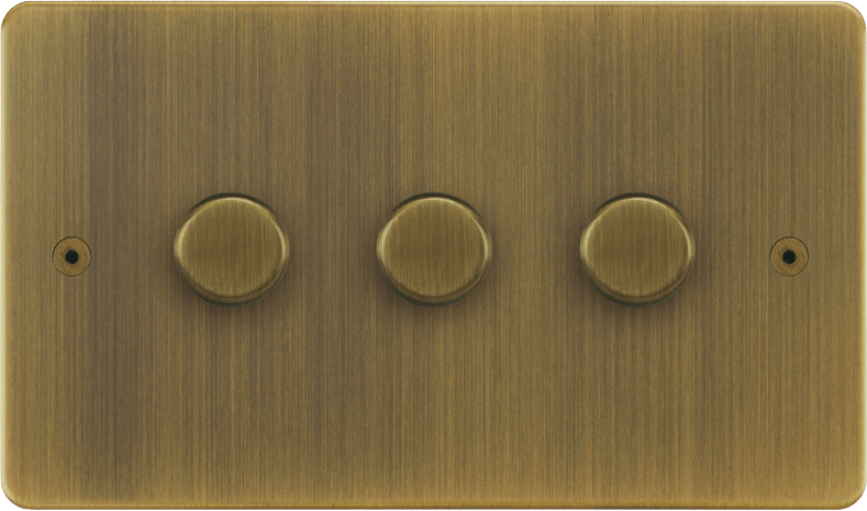 Ambassador Classic Dimmer Switch by VORELLI, luxury electrical accessory product image for luxury residential and hospitality specifications