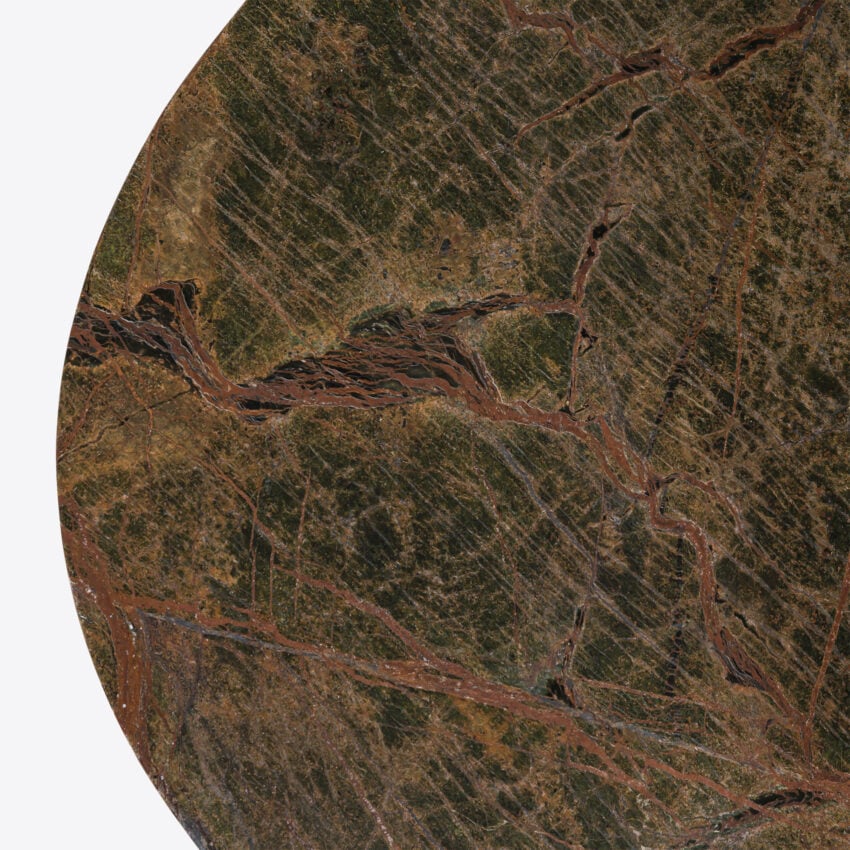 Argentino Forest Green Marble Coffee Table coffee table view 7