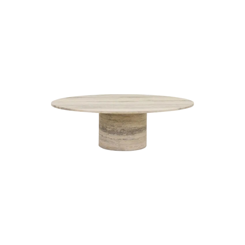 Argentino Travertine Coffee Table coffee table view 4