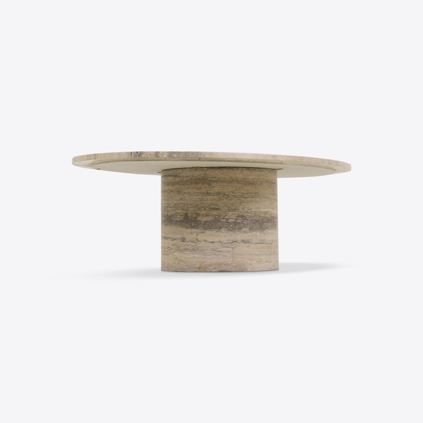 Argentino Travertine Coffee Table coffee table view 6