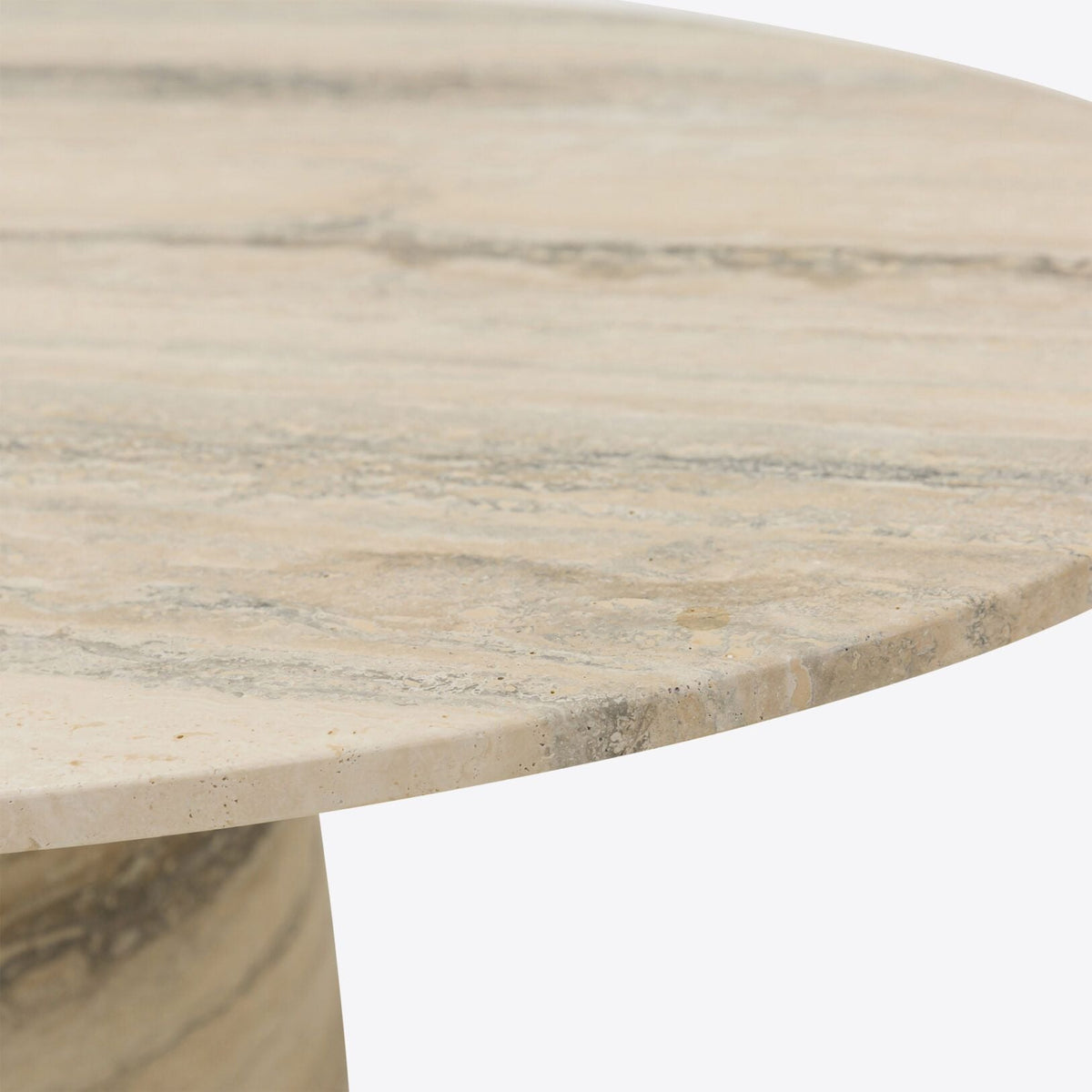 Argentino Travertine Coffee Table coffee table view 7
