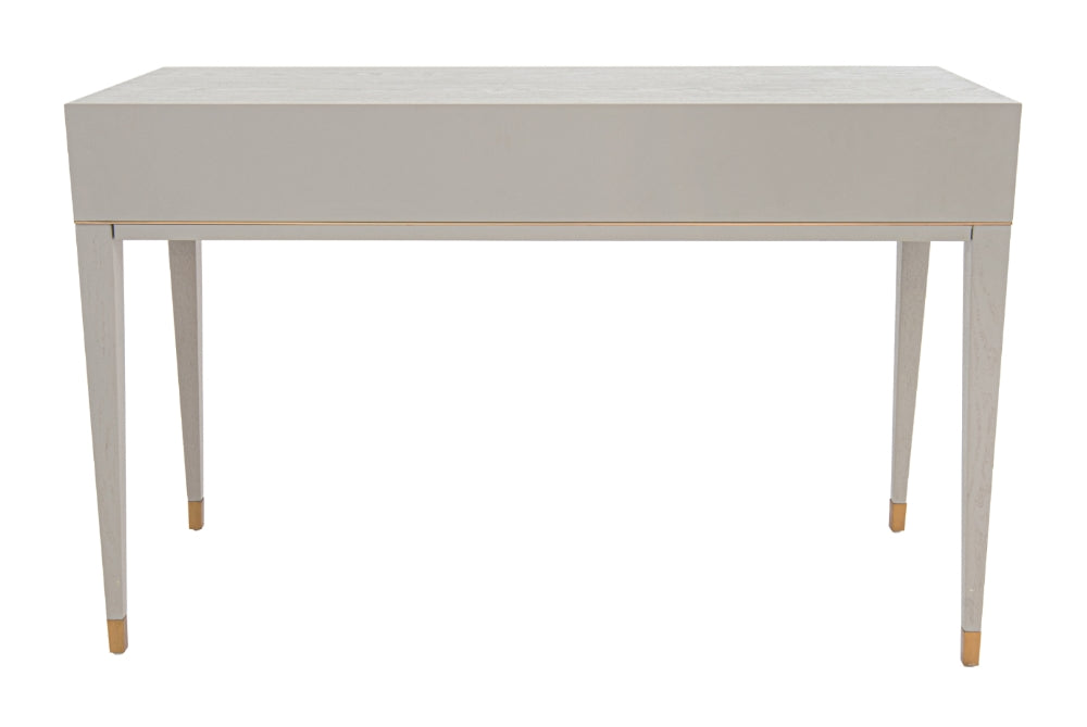 Bayeva Brass Ceramic Grey Dressing Table by VORELLI, product image for luxury residential and hospitality projects