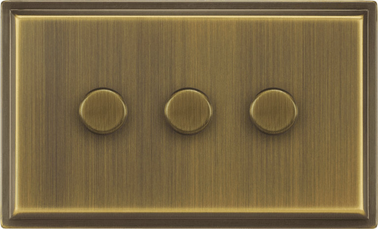 Belgravia Dimmer Switch by VORELLI, product hero image for luxury residential and hospitality specifications