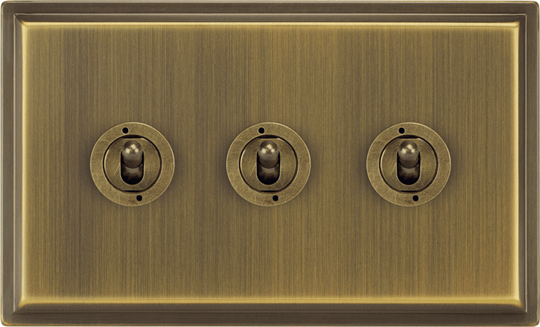 Belgravia Toggle Switch by VORELLI, product hero image for luxury residential and hospitality specifications