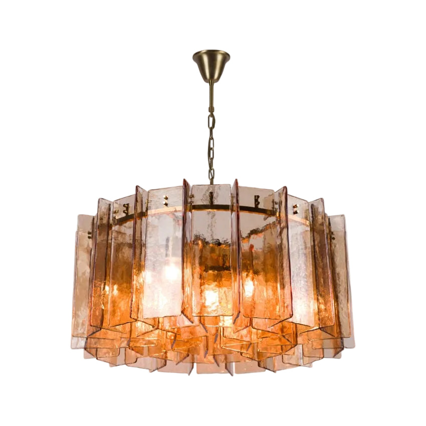 Berlinio Amber Circular Chandelier circular chandelier view 3