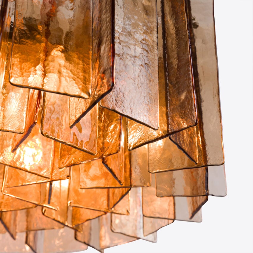 Berlinio Amber Circular Chandelier circular chandelier view 6