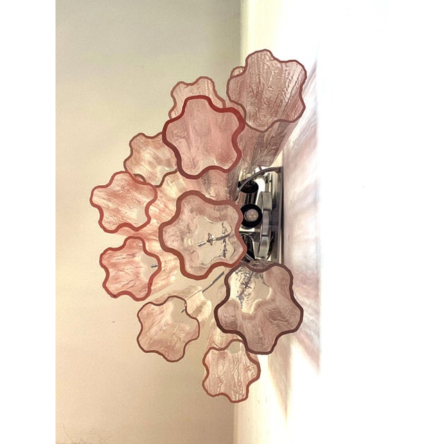 VORELLI Cosima Tronchi Murano Glass Wall Light - Tronchi Murano Glass image 2