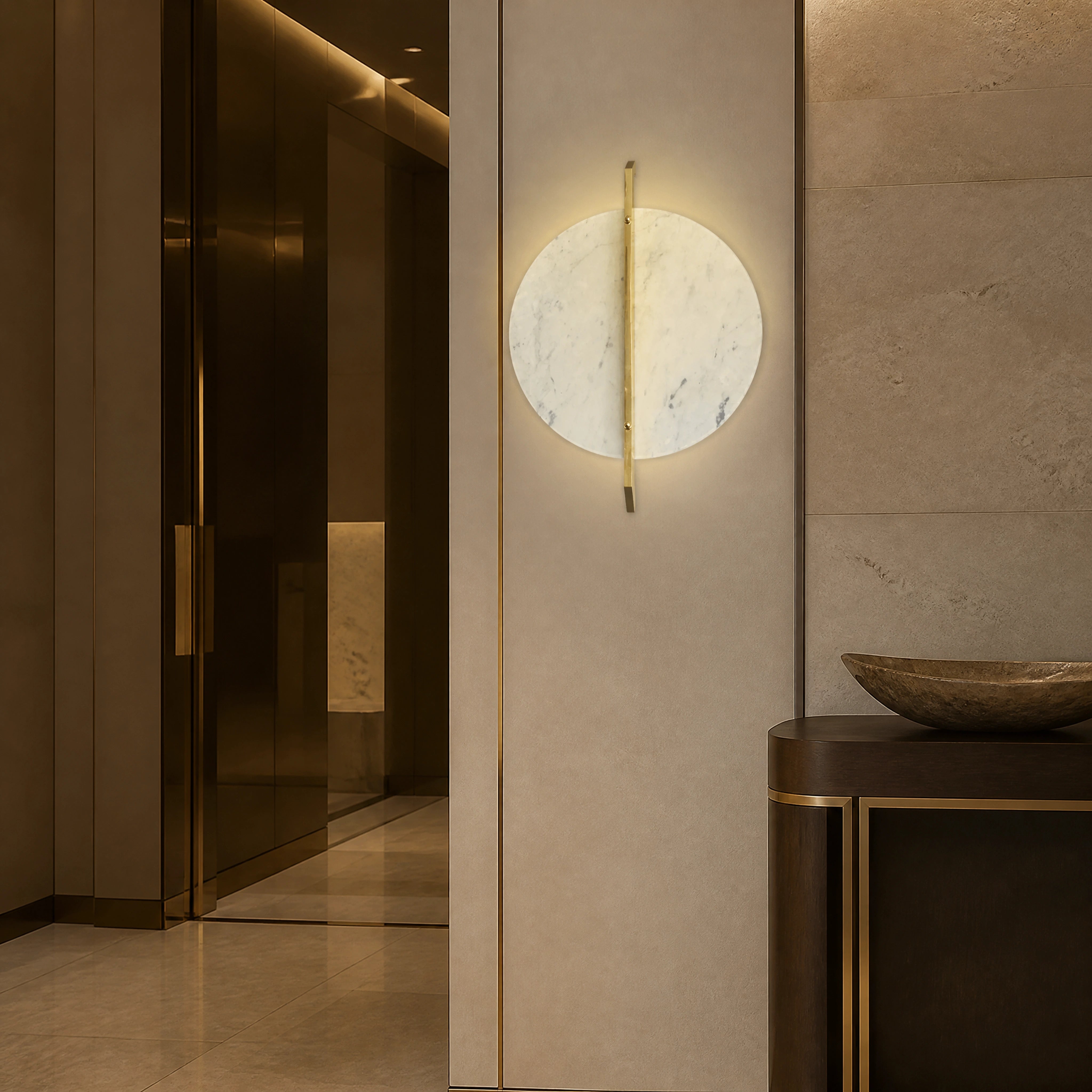 Elettra Planet Murano Glass Wall Light luxury hospitality interior lifestyle image by VORELLI