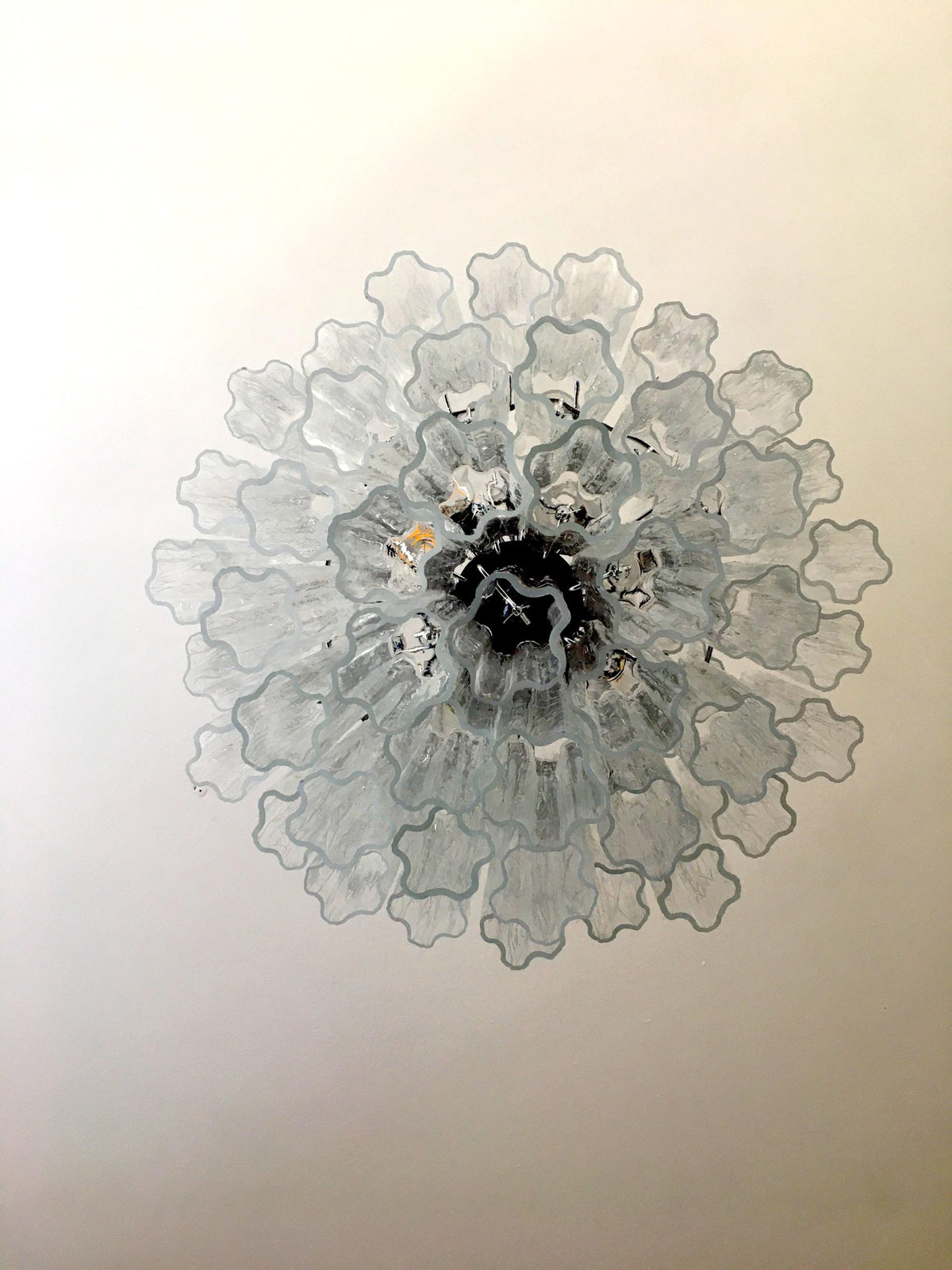 VORELLI Fabiana Tronchi Murano Glass Circular Chandelier - Tronchi Murano Glass image 6