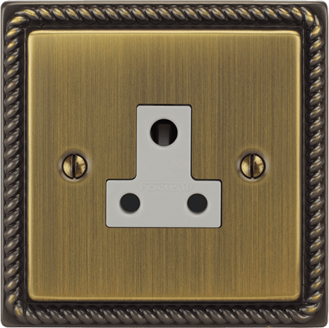 Georgian 5A Socket architectural switches view 4