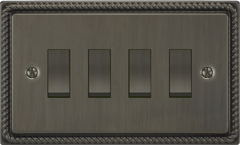 Georgian Rocker Switch by VORELLI, product hero image for luxury residential and hospitality specifications