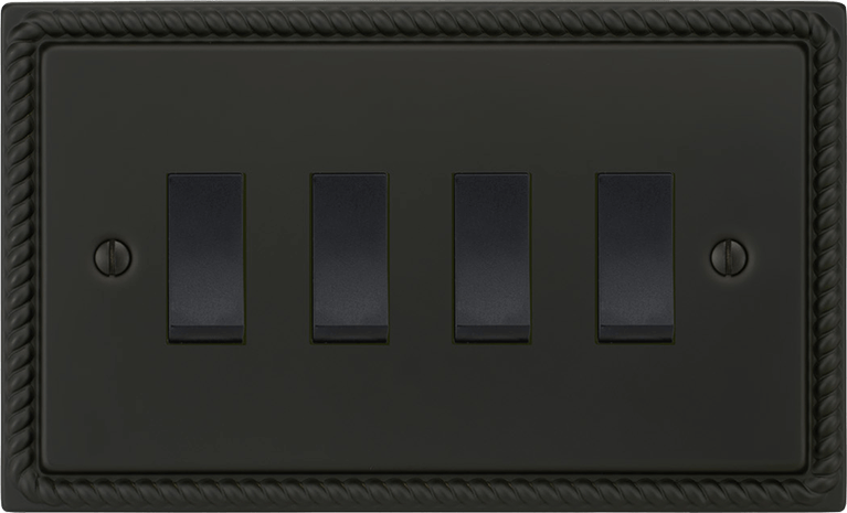 Georgian Rocker Switch architectural switches view 7