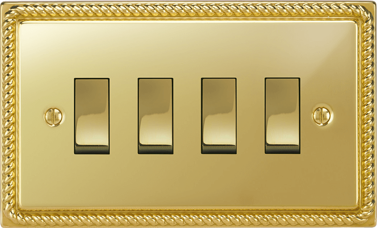 Georgian Rocker Switch architectural switches view 9