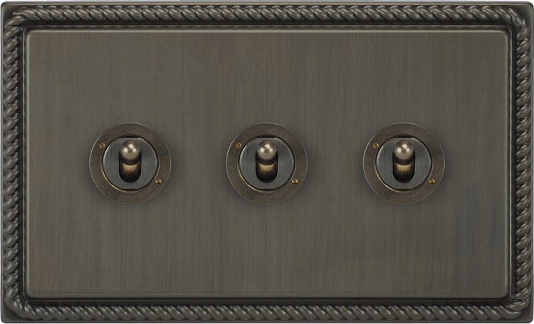 Georgian Toggle Switch by VORELLI, product hero image for luxury residential and hospitality specifications