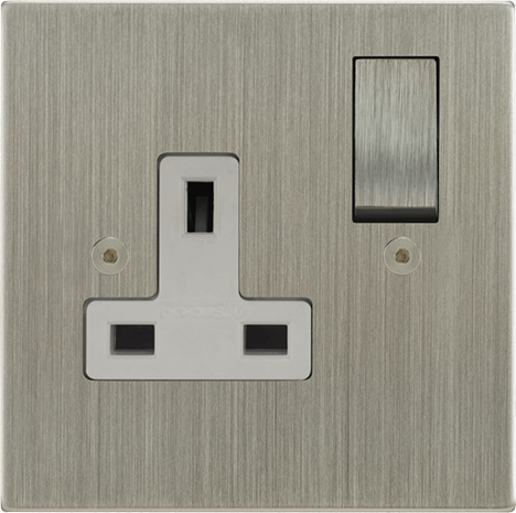 Horizon Square Single Socket architectural switches view 18