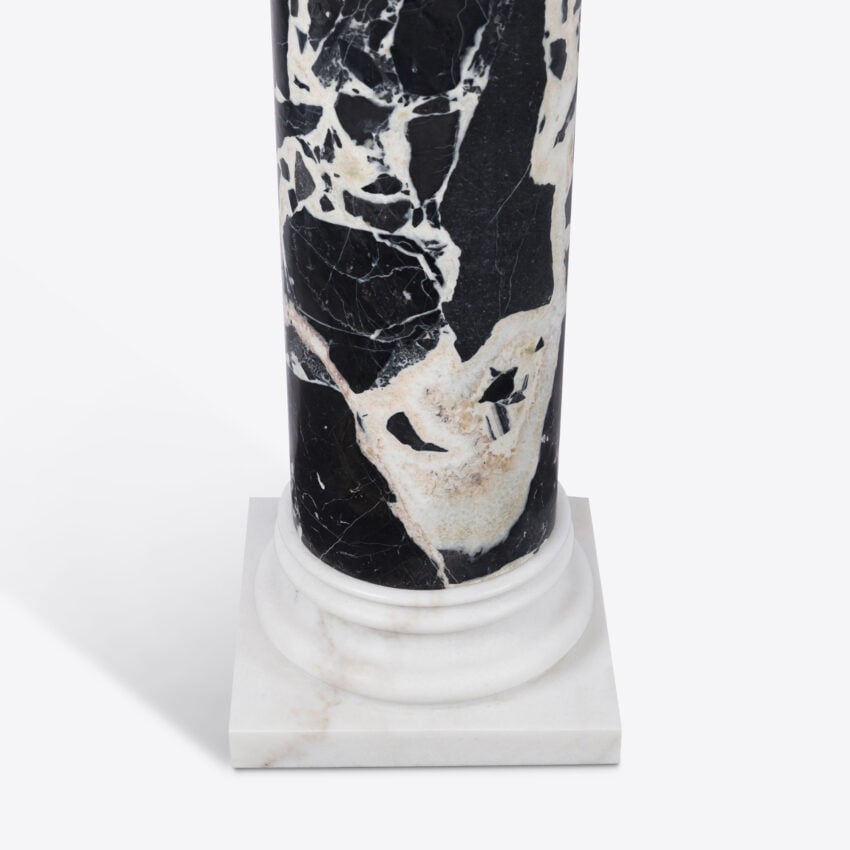 Imperavo Black Hector Marble Column Decor sculptures and busts view 7