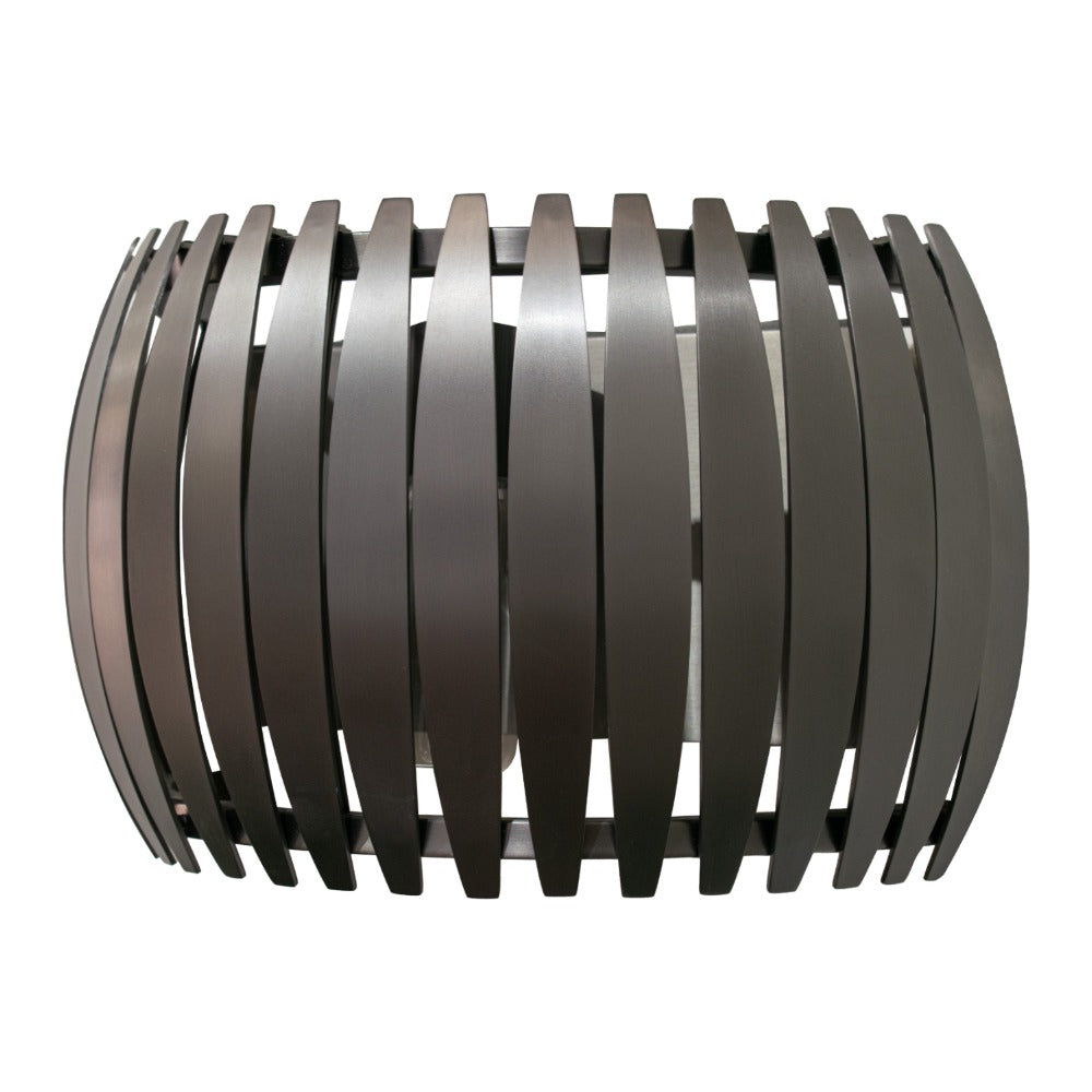 VORELLI® Kairo IP65 brushed gunmetal outdoor wall light
