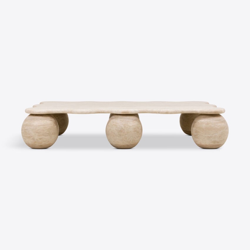 Liburno Travertine Coffee Table coffee table view 6