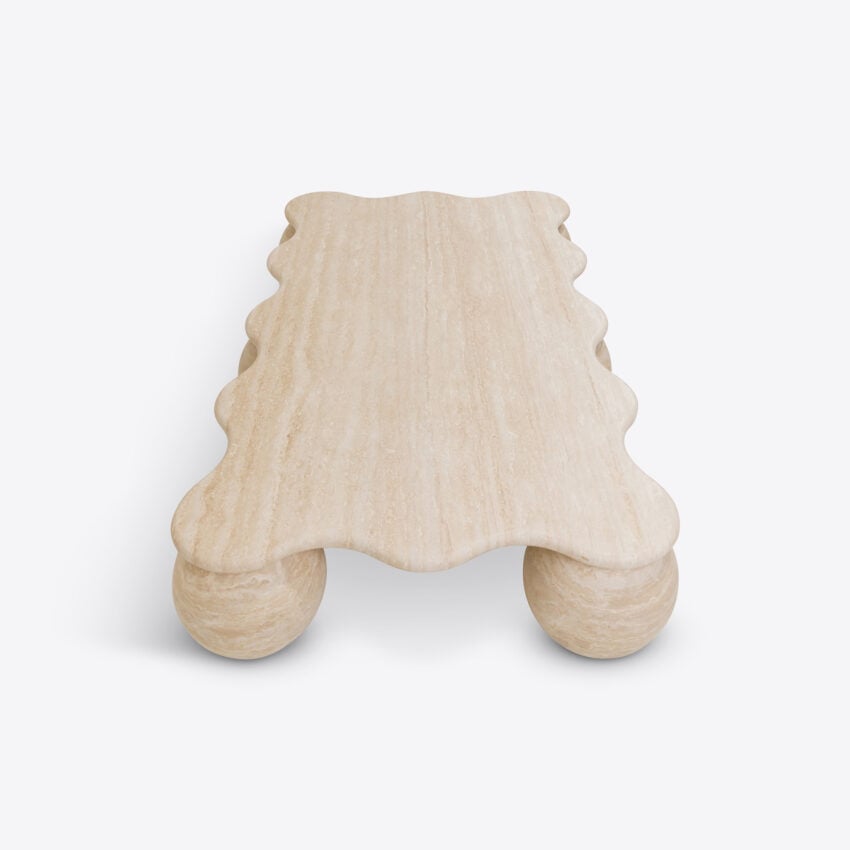 Liburno Travertine Coffee Table coffee table view 8