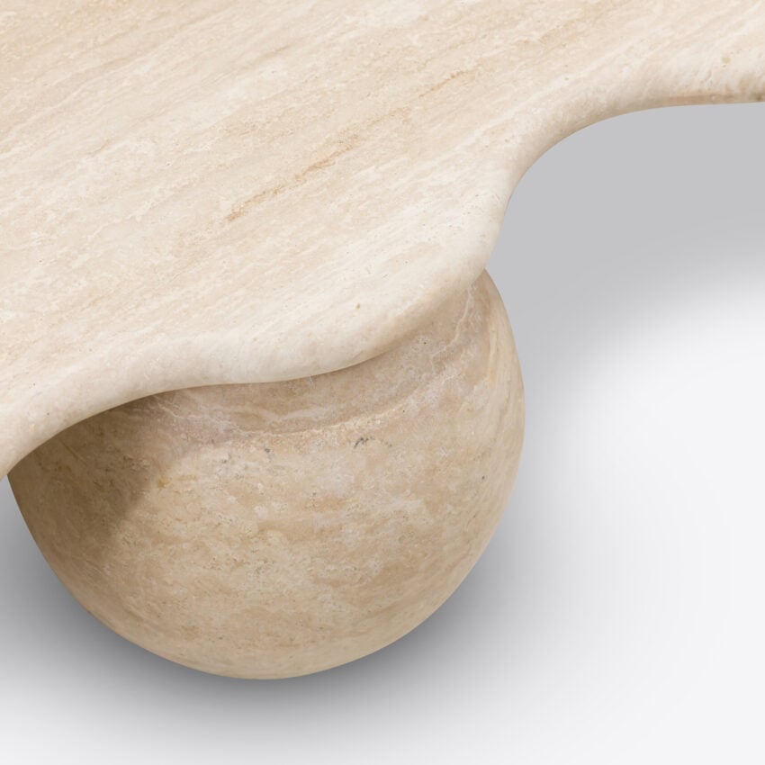Liburno Travertine Coffee Table coffee table view 9