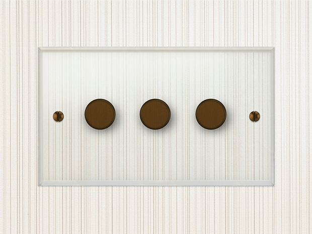 Prism Dimmer Switch by VORELLI, product hero image for luxury residential and hospitality specifications