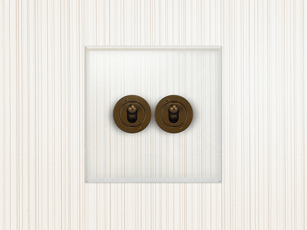 Prism Traditional Toggle Switch by VORELLI, product hero image for luxury residential and hospitality specifications