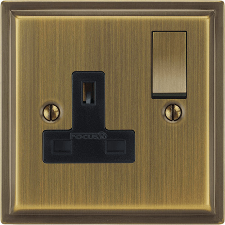 Sheraton Single Socket architectural switches view 4