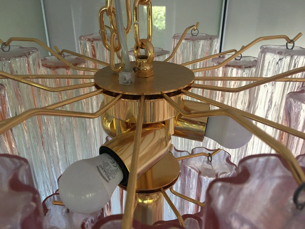 VORELLI Silvana Tronchi Murano Glass Circular Chandelier - Tronchi Murano Glass image 5