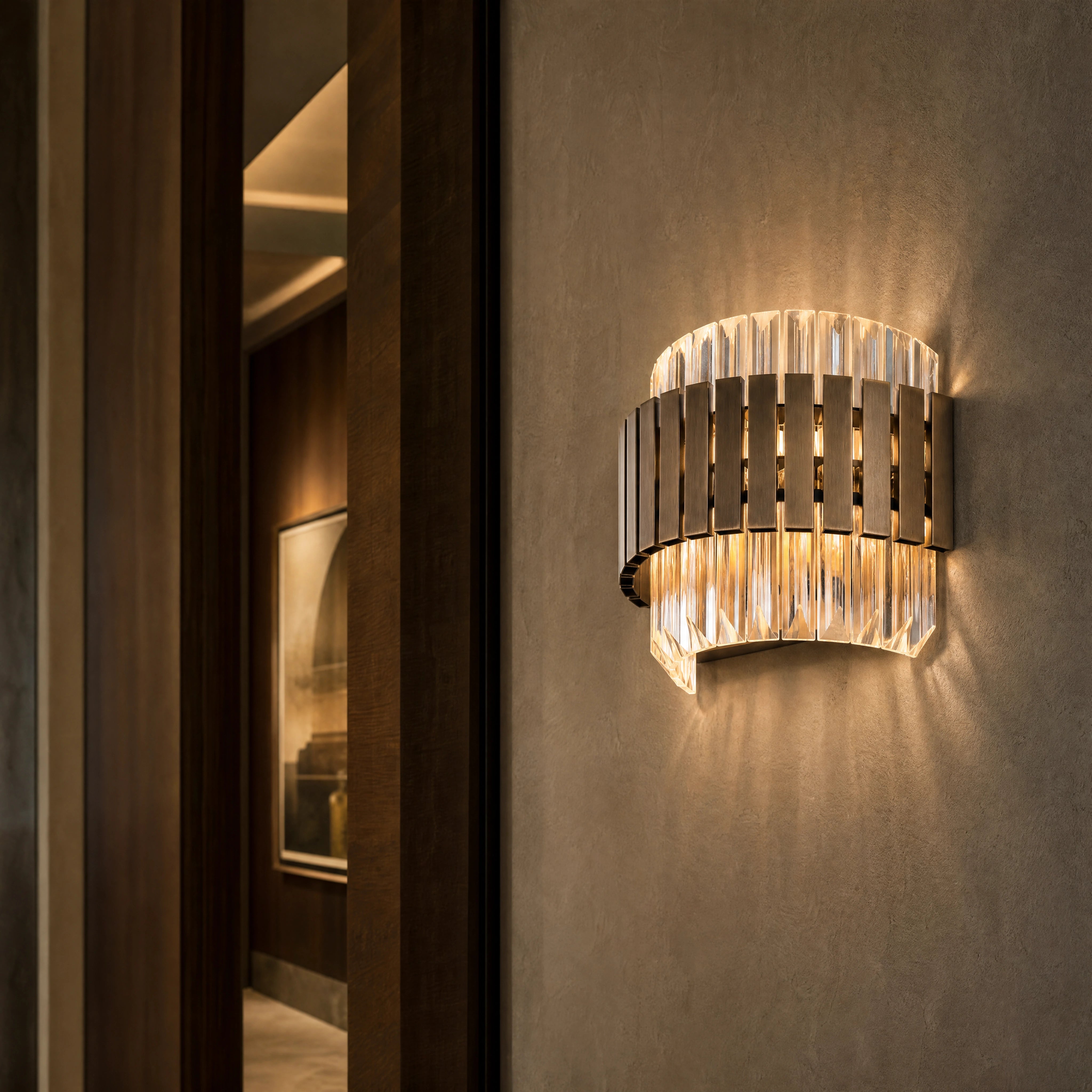 Taviano Wall Light luxury hospitality interior lifestyle image by VORELLI