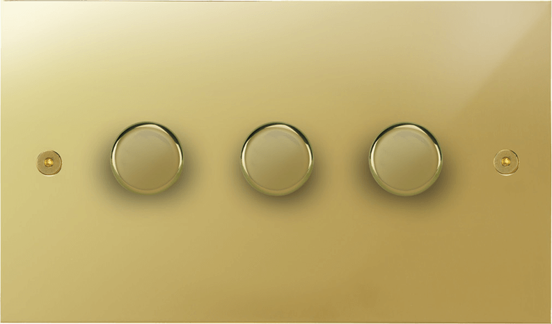 True Edge Dimmer Switch by VORELLI, luxury electrical accessory product image for luxury residential and hospitality specifications